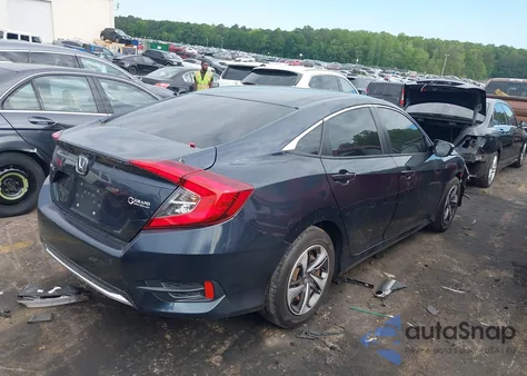 2019 Honda Civic Lx from USA, damaged, VIN 19XFC2F65KE029884